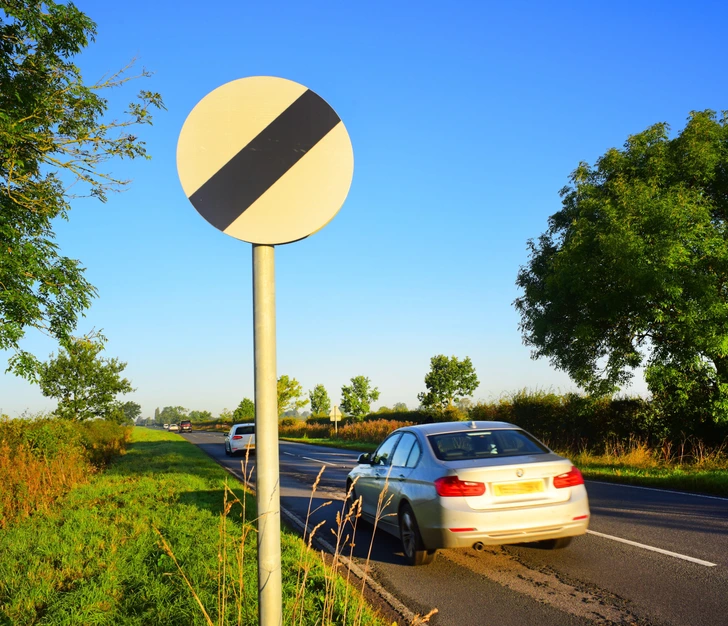 Speed limit sign